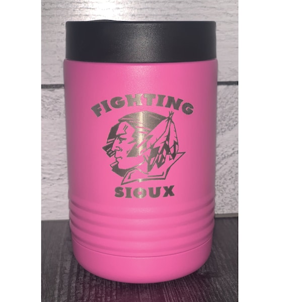 Fighting Sioux - 12oz Beverage Holders & 12oz Slim Beverage Holders - "Officially License" FREE Shipping