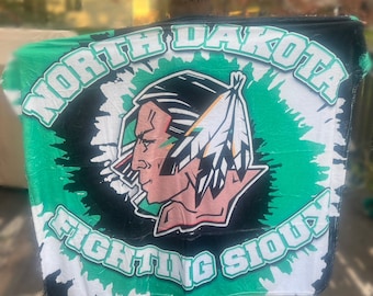 Fighting Sioux Plush Blanket 50"x60" "Officially License" FREE Shipping