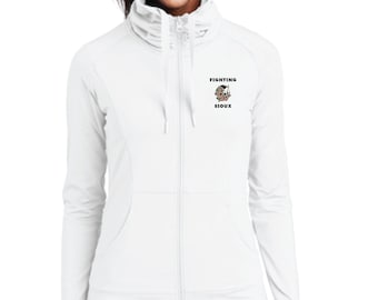 Fighting Sioux - Ladies Sport-Wick® Stretch Full-Zip Jacket - "Officially License" FREE Shipping