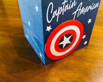 Captain America tissue box cover