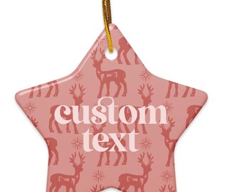 Custom Holiday Ornament | Set of 3 | Quotes | Anniversary | Christmas