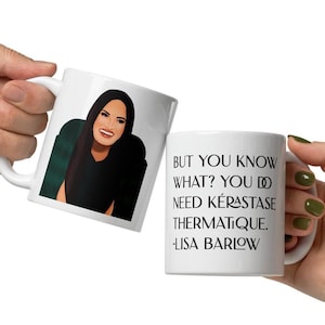 Real Housewives of Salt Lake City | Lisa Barlow Inspired Coffee/Tea Mug | “Kerastase Thermique/Thermatique” | Britani Bateman