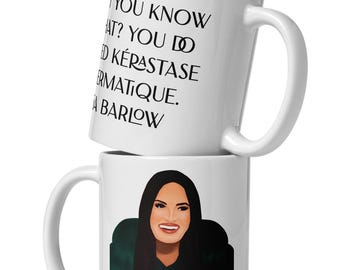 Taza de café/té inspirada en Lisa Barlow de Real Housewives of Salt Lake City / “Kerastase Thermique/Thermatique” / Britani Bateman