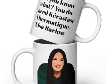 Real Housewives of Salt Lake City | Lisa Barlow Inspired Coffee/Tea Mug | “Kerastase Thermique/Thermatique” | Britani Bateman
