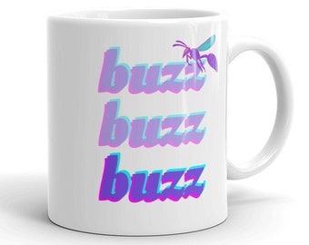 Taza de café o té inspirada en el programa Yellowjackets / Buzz Buzz Buzz / Crímenes reales / Showtime