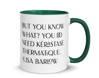 Real Housewives of Salt Lake City | Lisa Barlow Inspired Coffee/Tea Mug | “Kerastase Thermique/Thermatique” | Britani Bateman