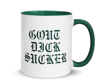 Real Housewives of Salt Lake City | Lisa Barlow Inspired Coffee/Tea Mug | “Gout Sucker” Double-Sided Text