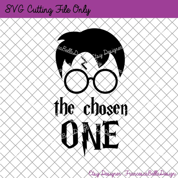 Download SVG File Chosen One Harry Potter Graphic First birthday | Etsy