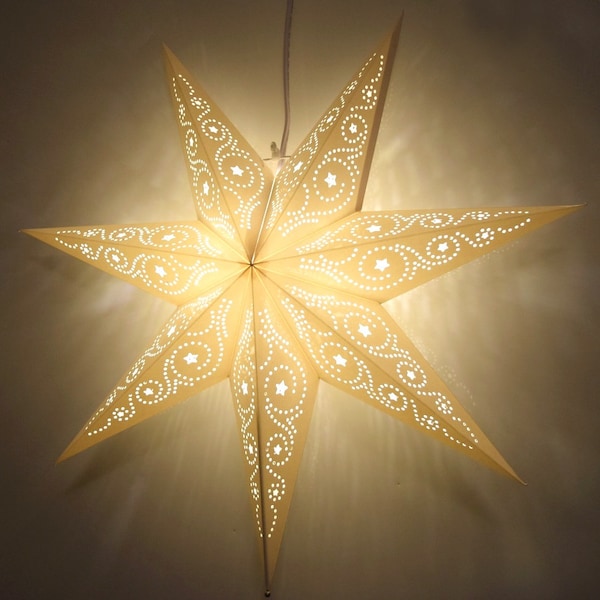 Paper Star Lantern Etsy