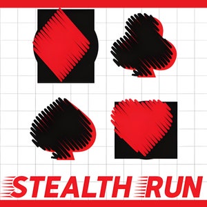 Stealth Run Kartenspiel - Offizielle Regeln (Printable PDF Download)