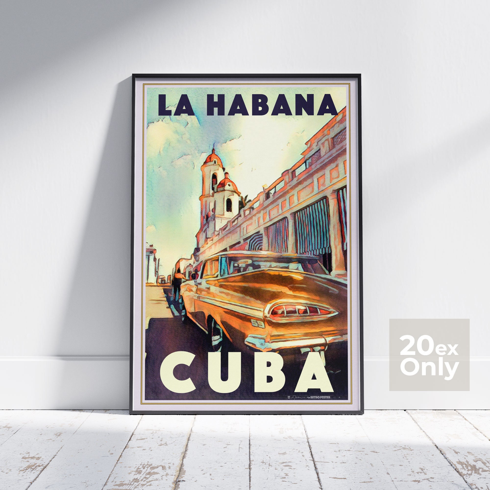 Cuba Poster Havana 59 20ex ONLY Original Collector numbered and 