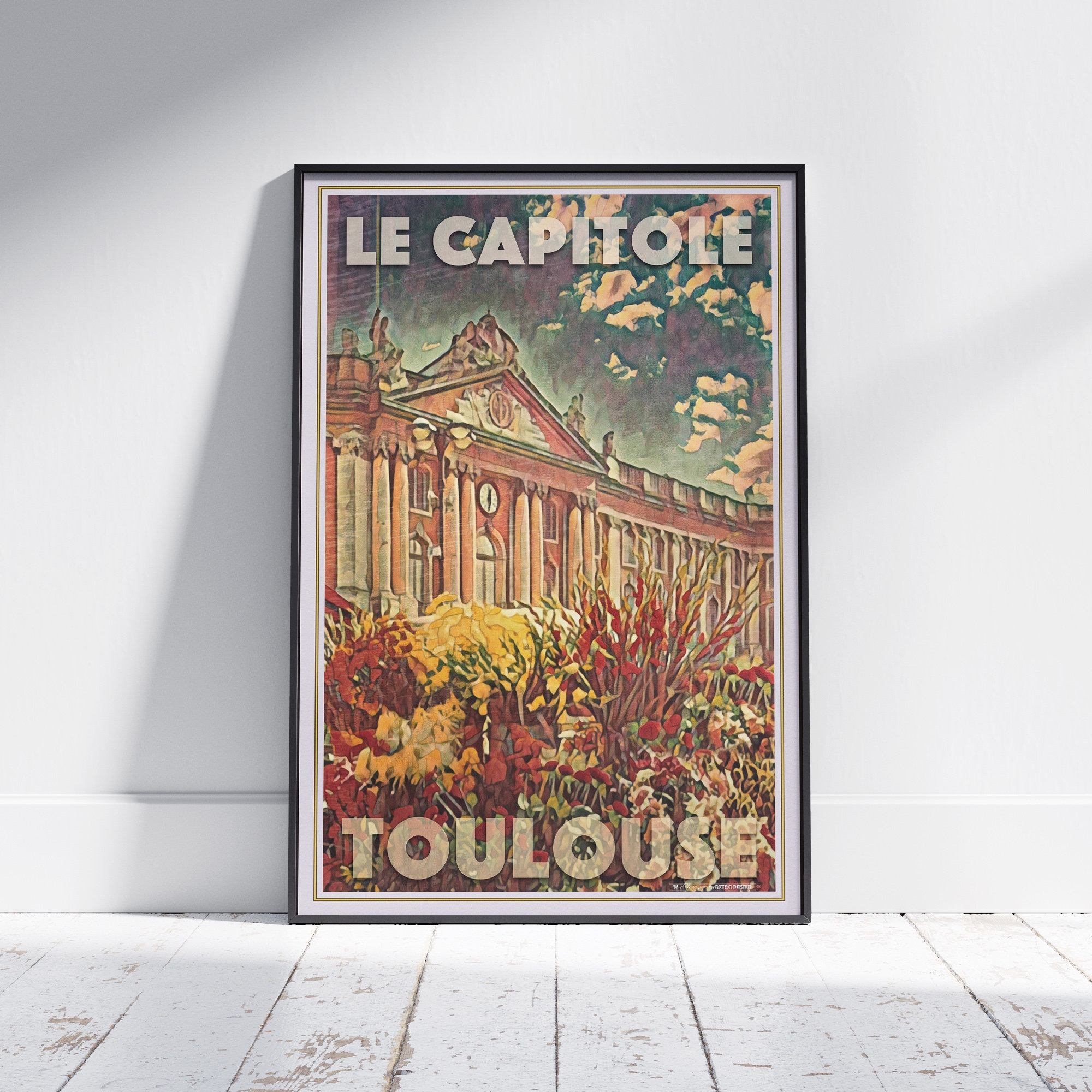 Mini-Puzzle TOULOUSE Place du Capitole - Marcel Travel Posters