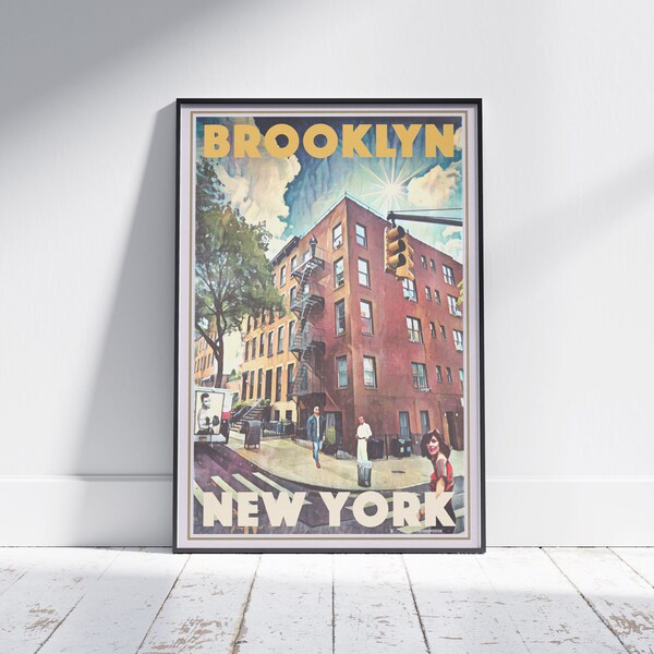 Brooklyn Poster Etsy