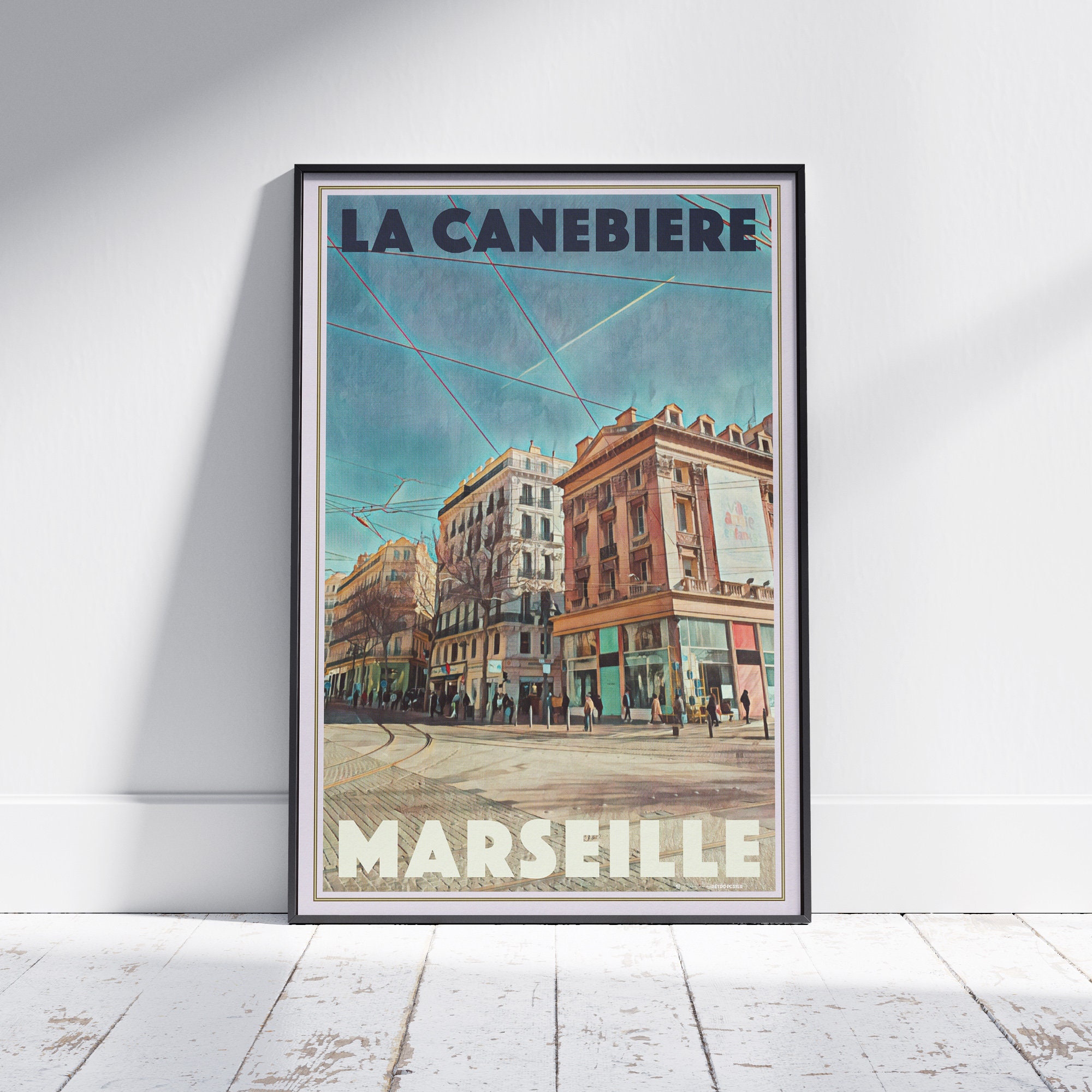 Marseille Vintage Poster 