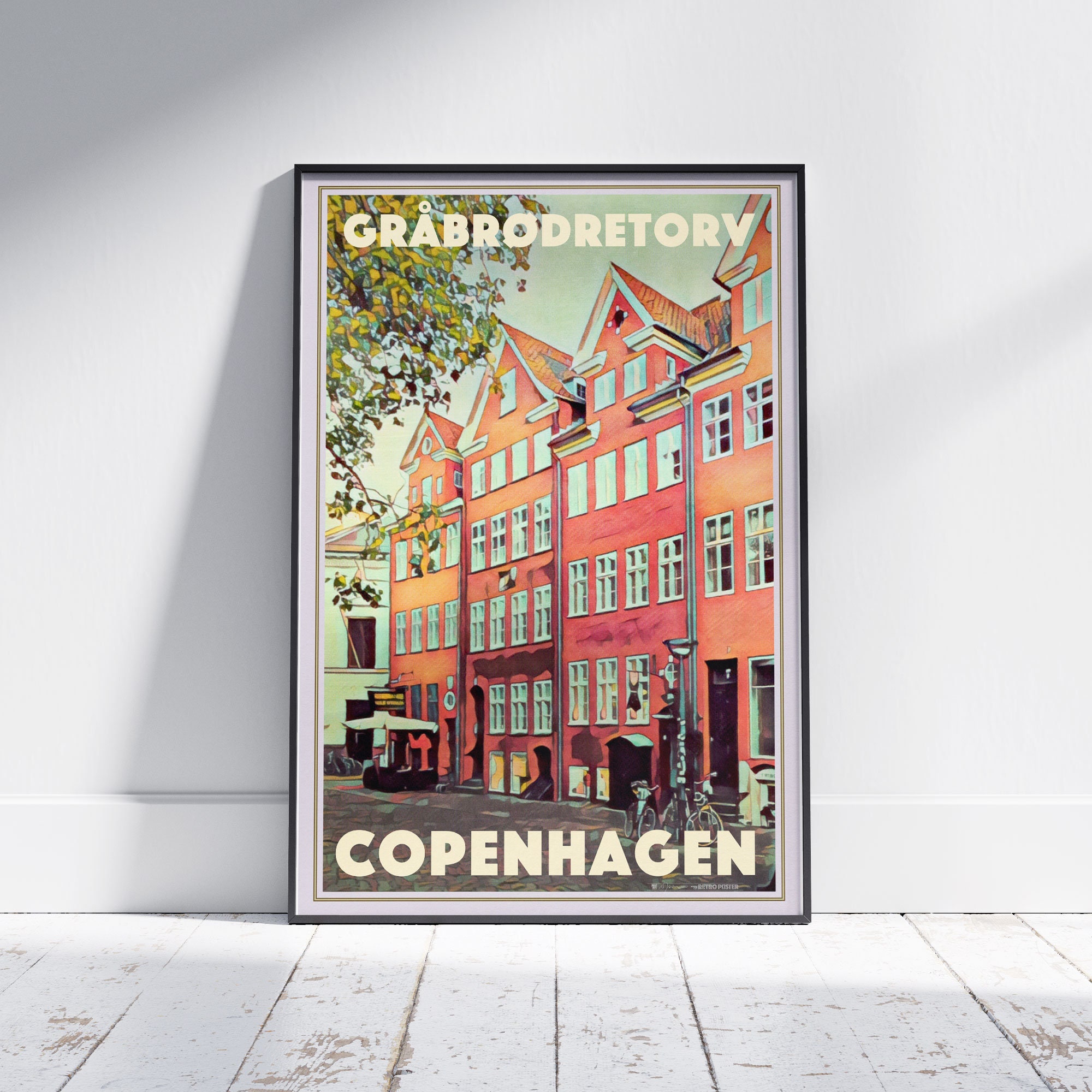 Copenhagen Print Gråbrødretorv by Alecse Limited Edition -