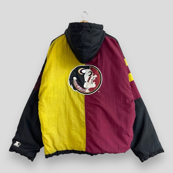 フロリダ州立大学セミノールズ ジャケット XXL Florida State SEMINOLES Nfl Bomber Coat Xlarge Vintage 90's