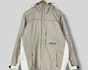 ヴィンテージ 1990 年代 ELLESSE ブルドッグ スキー ジャケット L