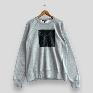 Rare A.P.C Heathered Grey Long Sleeve T Shirt Size 1