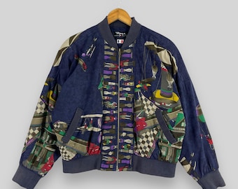【80s】Euro Vintage Rayon Big Blouson 80s jacket – Ropa Chidx