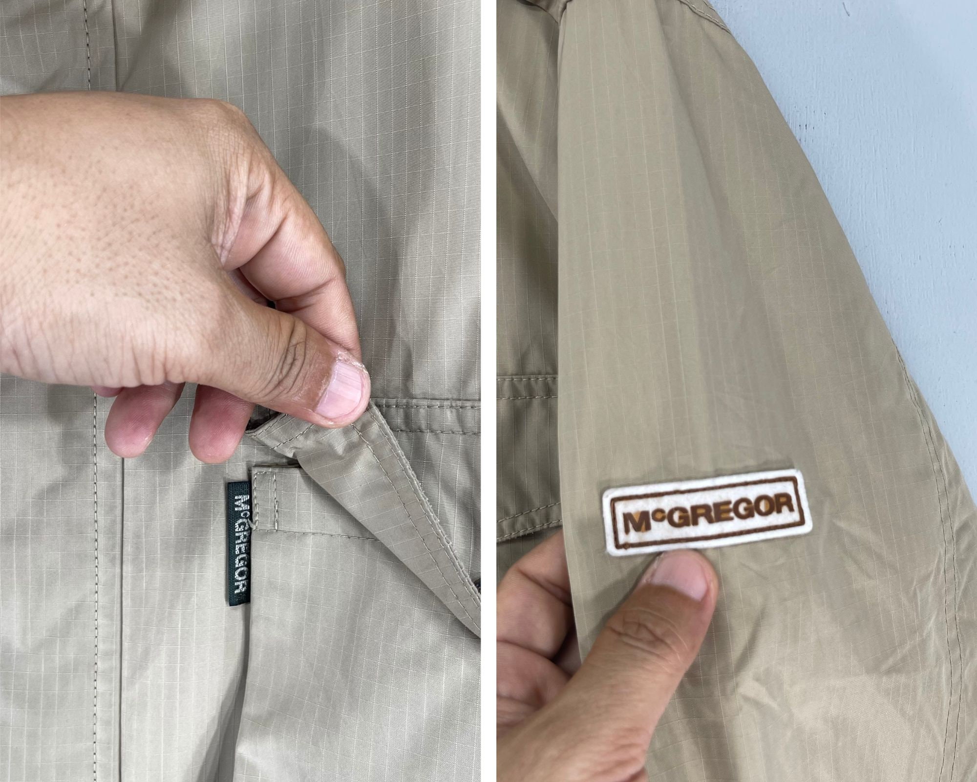 Vintage 90's MCGREGOR Sportswear Workers Jacket Medium Workwear