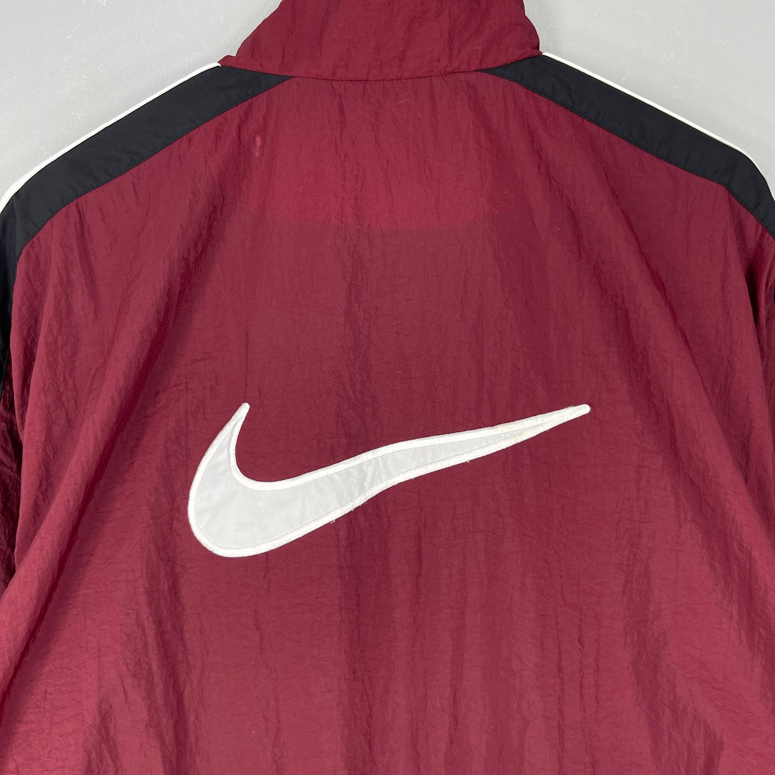 Vintage 90's NIKE Swoosh Jacket Xlarge Nike Sportswear Multicolor