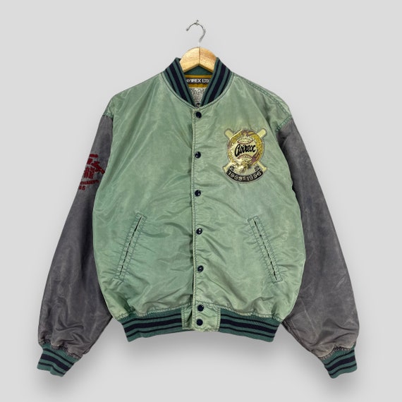 Vintage 1990s AVIREX Ltd Varsity Jacket Small Dis… - image 5