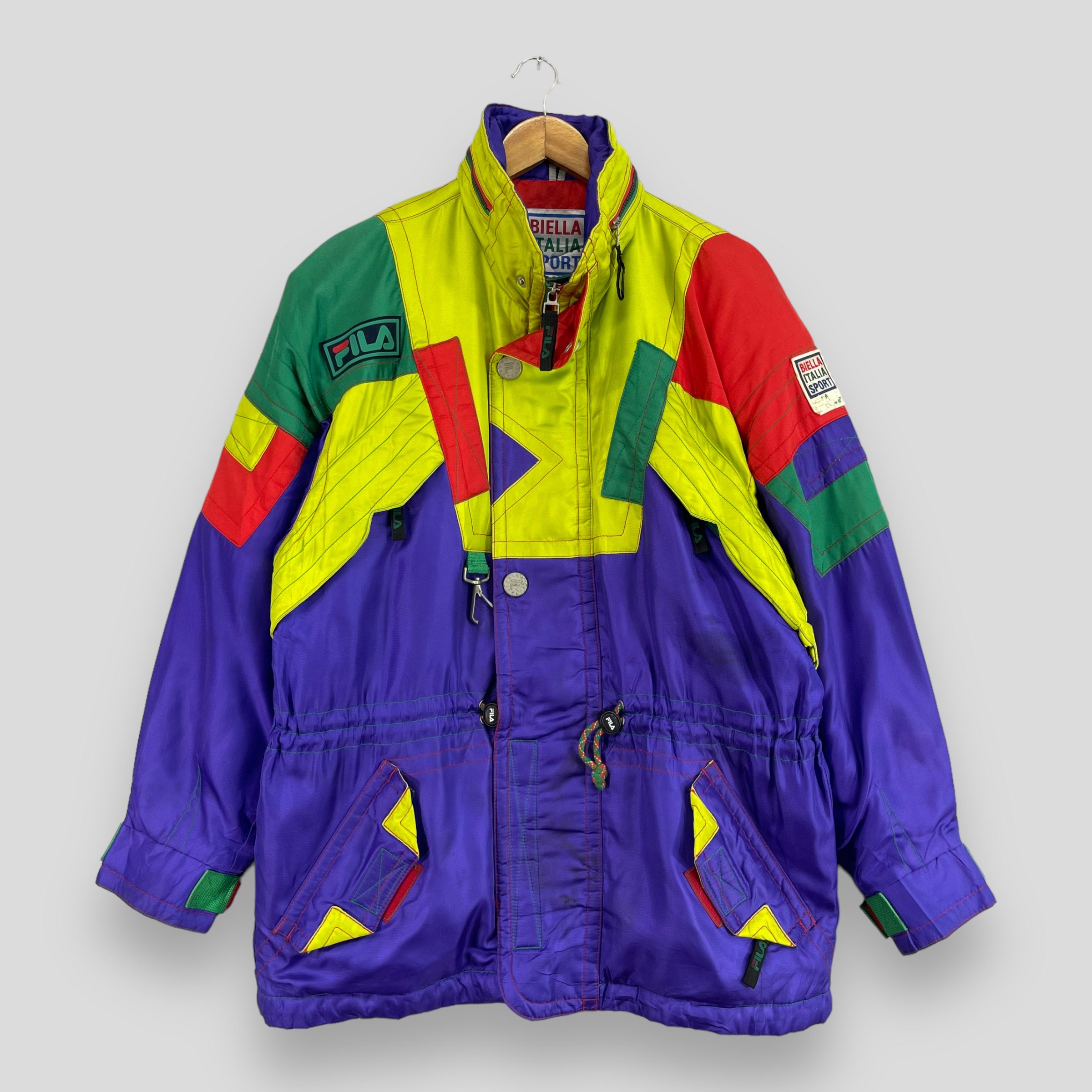 vintage boast multicolor nylon jacket cw