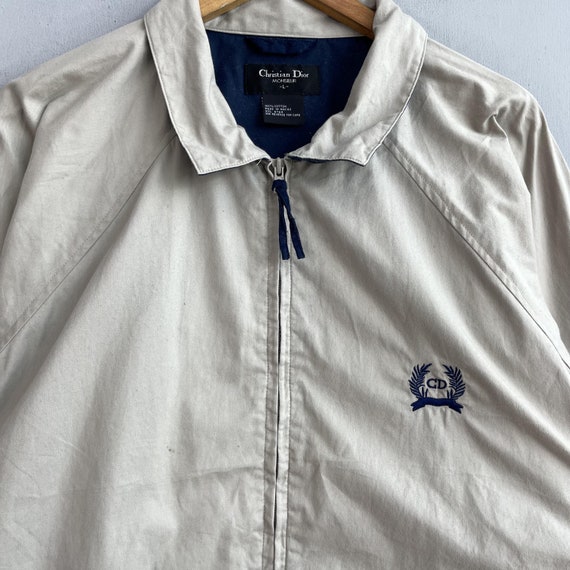 Vintage 1990s CHRISTIAN DIOR Harrington Jacket Large