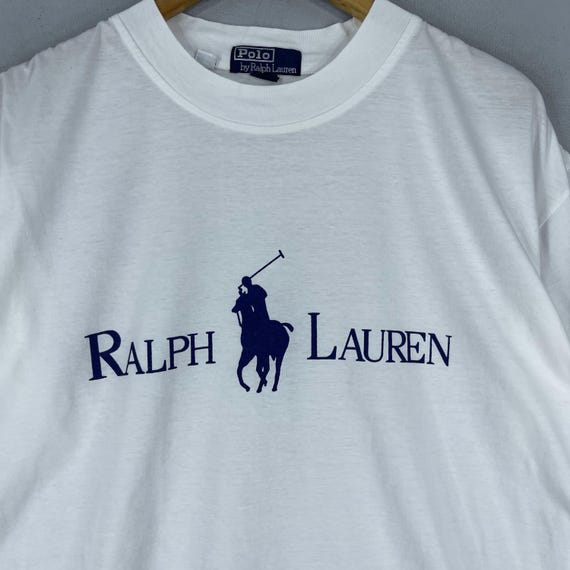 Vintage 1990s Polo RALPH LAUREN Tshirt Medium Ralph Lauren
