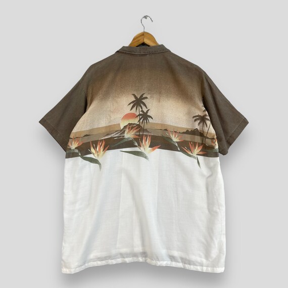 SUNFORCE Hawaii Rayon Shirt Xlarge Vintage 90's H… - image 6