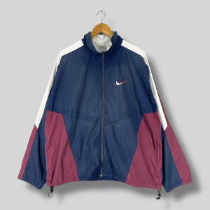 Vintage 90's Nike Swoosh T90 Black Training Jacket Xlarge Vintage 90's Nike Swoosh T90 Black Training Jacket Xlarge