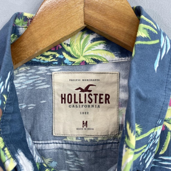 Vintage HOLLYSTER Hawaii Shirt Medium 1990s Hawai… - image 5