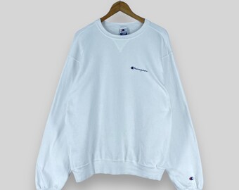 Vintage Champion Reverse Weave Big Logo Champion Sport Sweatshirt