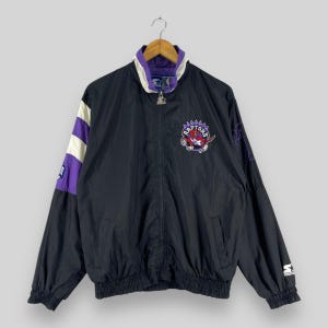 Vintage 1990s TORONTO RAPTORS Basketball Windbreaker Xsmall
