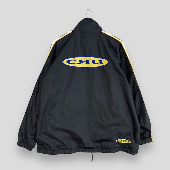 CRU DESIGN Windbreaker Jacket Large Vintage 90's Cru Usa