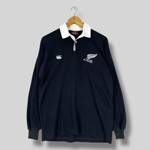 CANTERBURY New Zealand Rugby Shirt Medium Vintage 90's Canterbury