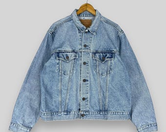 Vintage 60s: Levi's Type III Big E Orange Tab Denim Jacket Vintage 60s: Levi's Type III Big E Orange Tab Denim Jacket