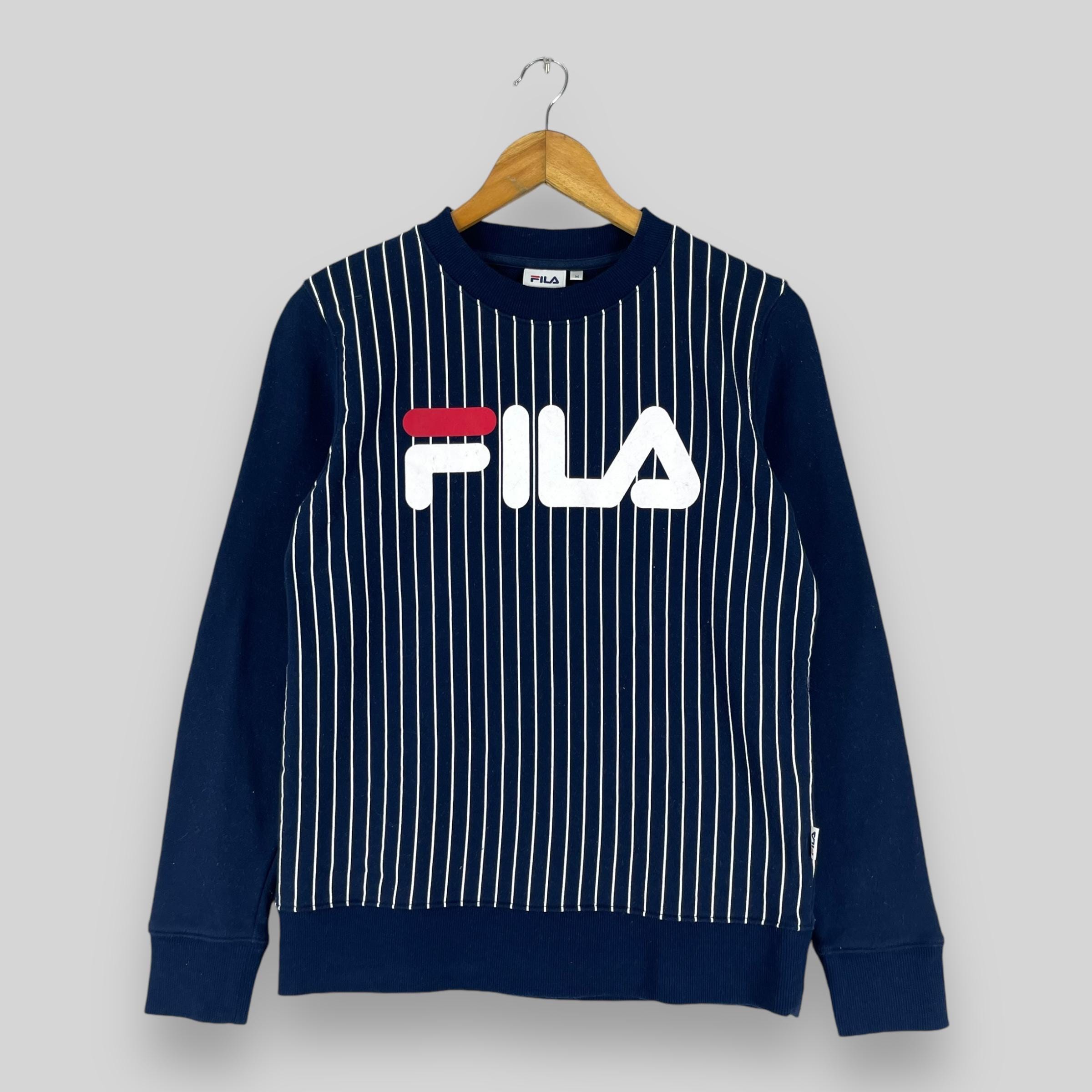 Fila striped sweatshirt discount