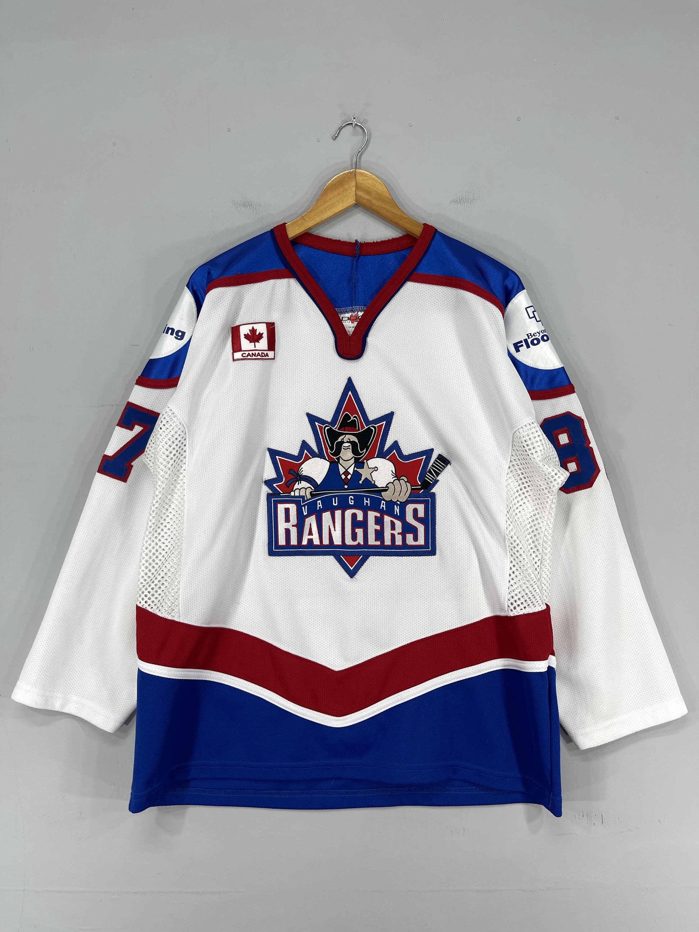 NHL New York Rangers Custom Name And Number Rocket Power Over