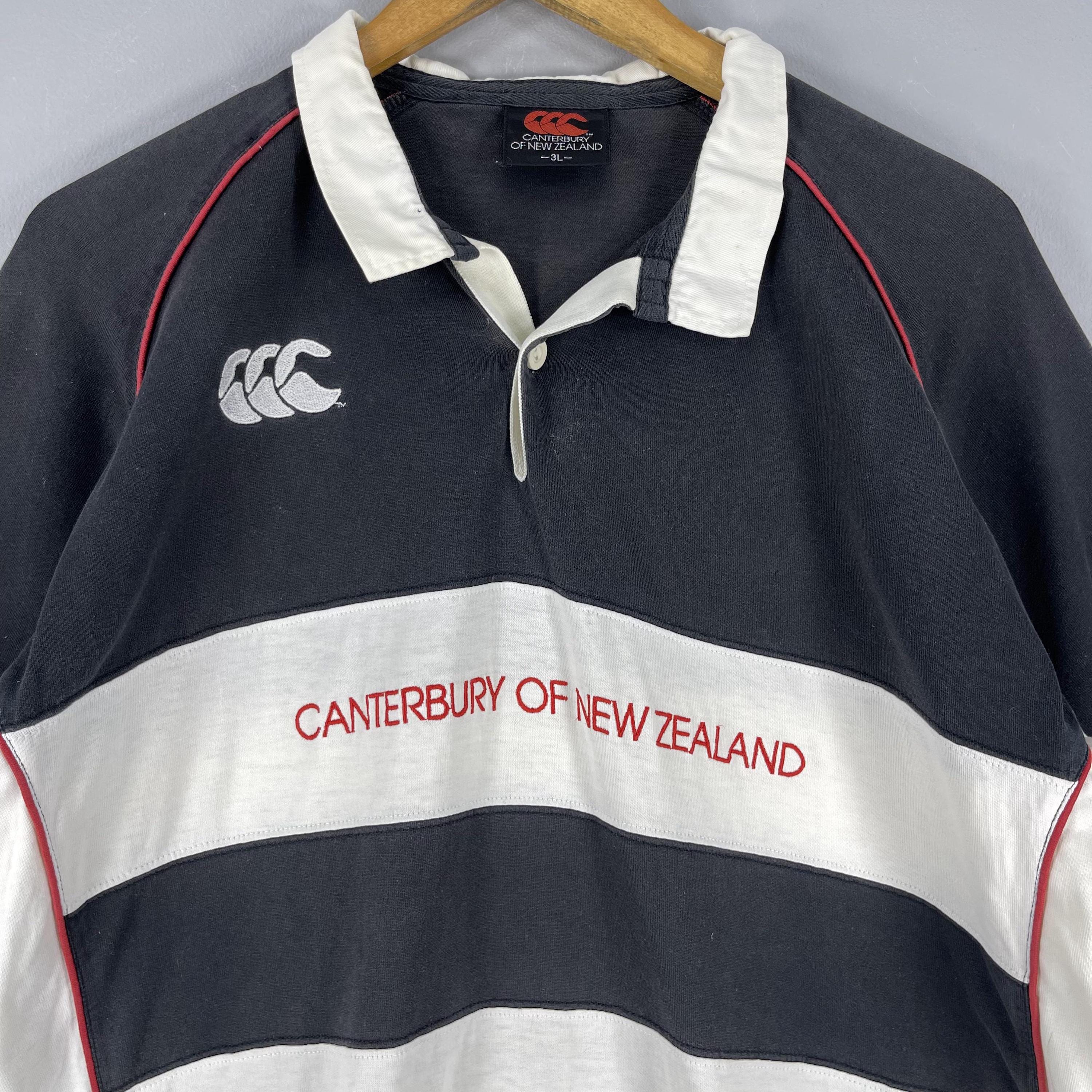 CANTERBURY New Zealand Rugby Shirt Large Canterbury All Blacks CCC