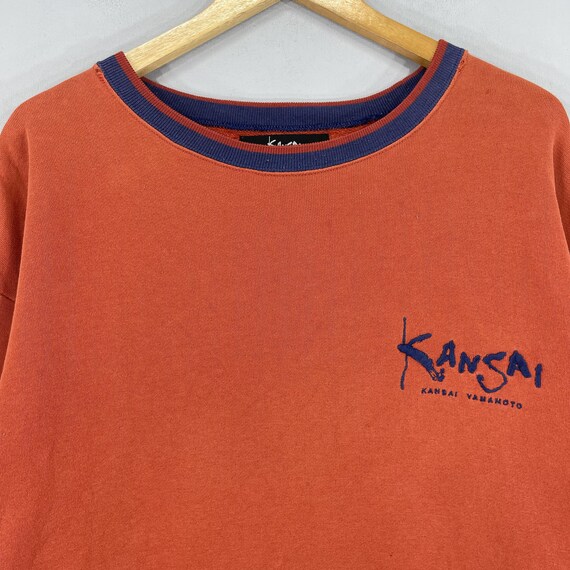トップス KANSAI YAMAMOTO 90s Logo Sweat Kansai Yamamoto 90s Logo Sweat Vest Vintage Kansai Sports By