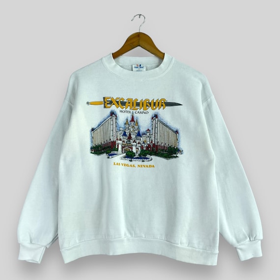 Vintage EXCALIBUR Sweatshirt Crewneck Medium 90's Excalibur