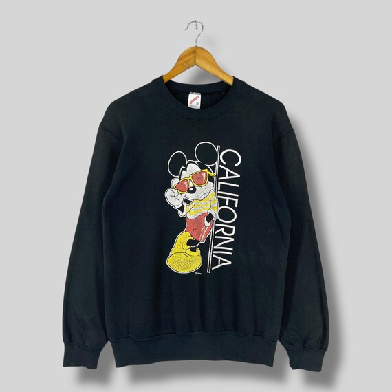 Vintage 90's MICKEY MOUSE Crewneck Sweatshirt Medium Jerzees