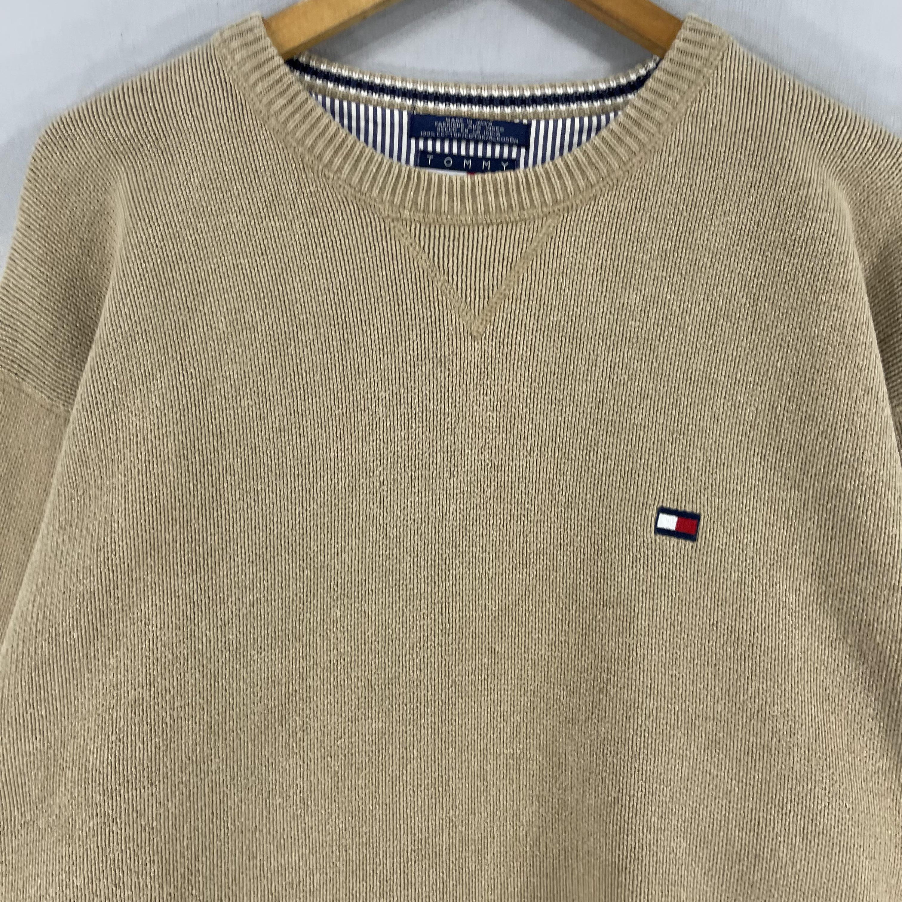 Vintage 1990s TOMMY HILFIGER Pullover Sweatshirt Large Tommy Jeans 