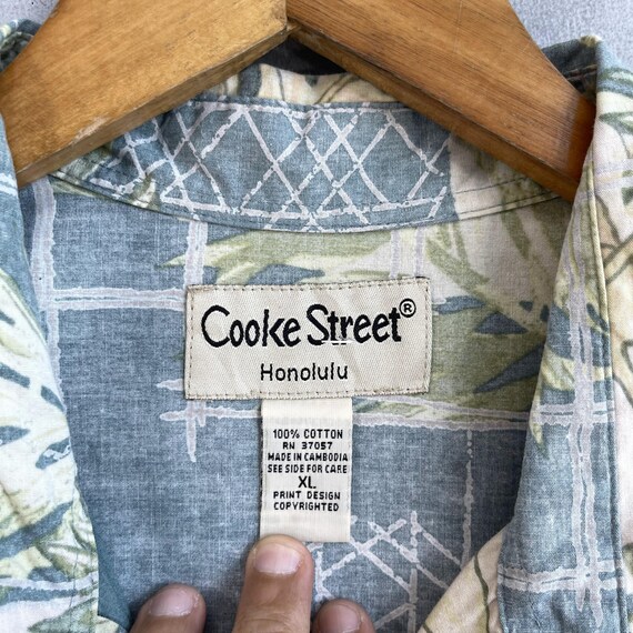 Vintage COOKE STREET Honolulu Hawaii Shirt Xlarge… - image 5