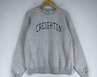 Sudadera vintage CHAMPION Creighton con cuello redondo, sudadera