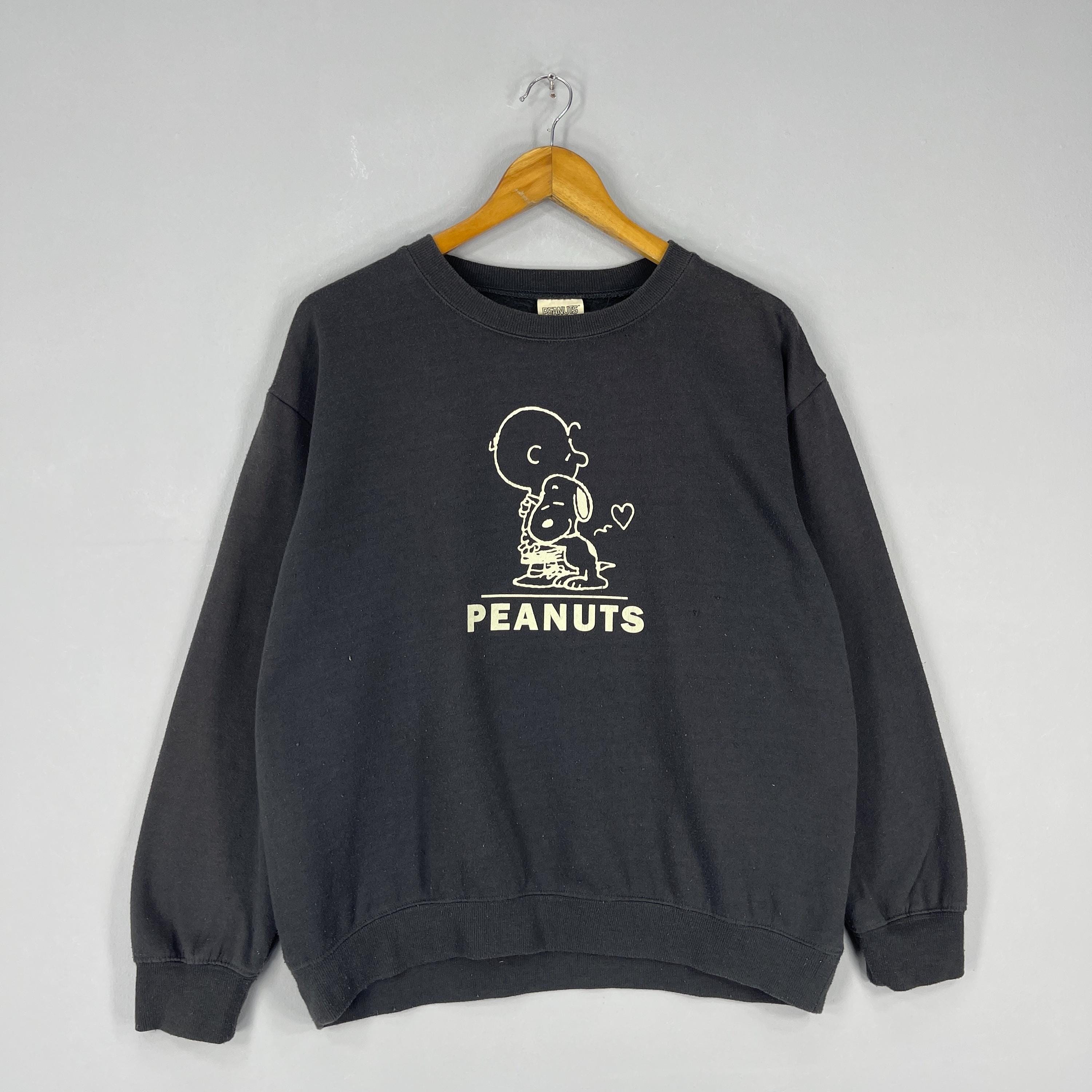 Vintage Y2K SNOOPY Cartoon Sweatshirt Crewneck Large Peanuts