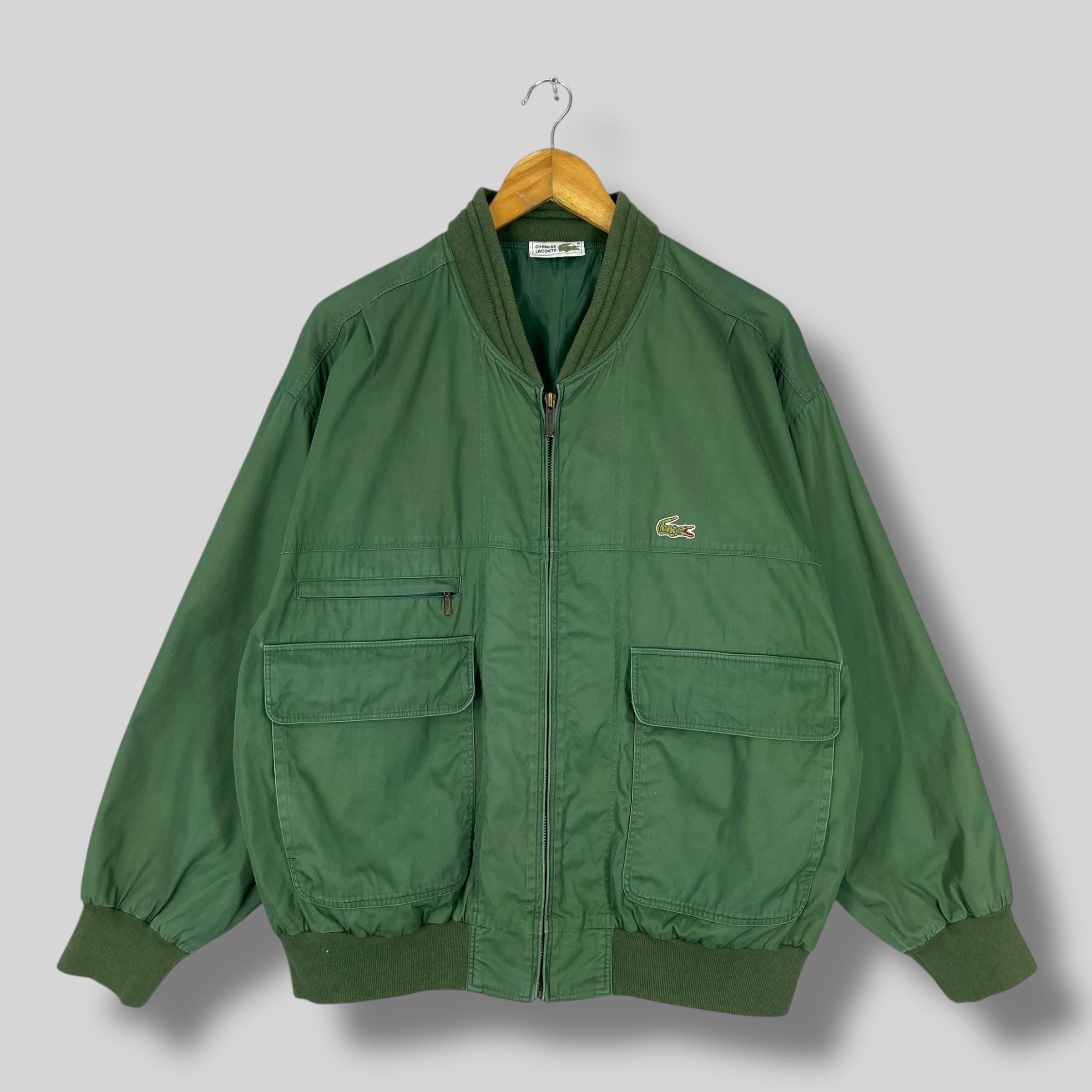 Vintage Lacoste Bomber Jacket - Etsy