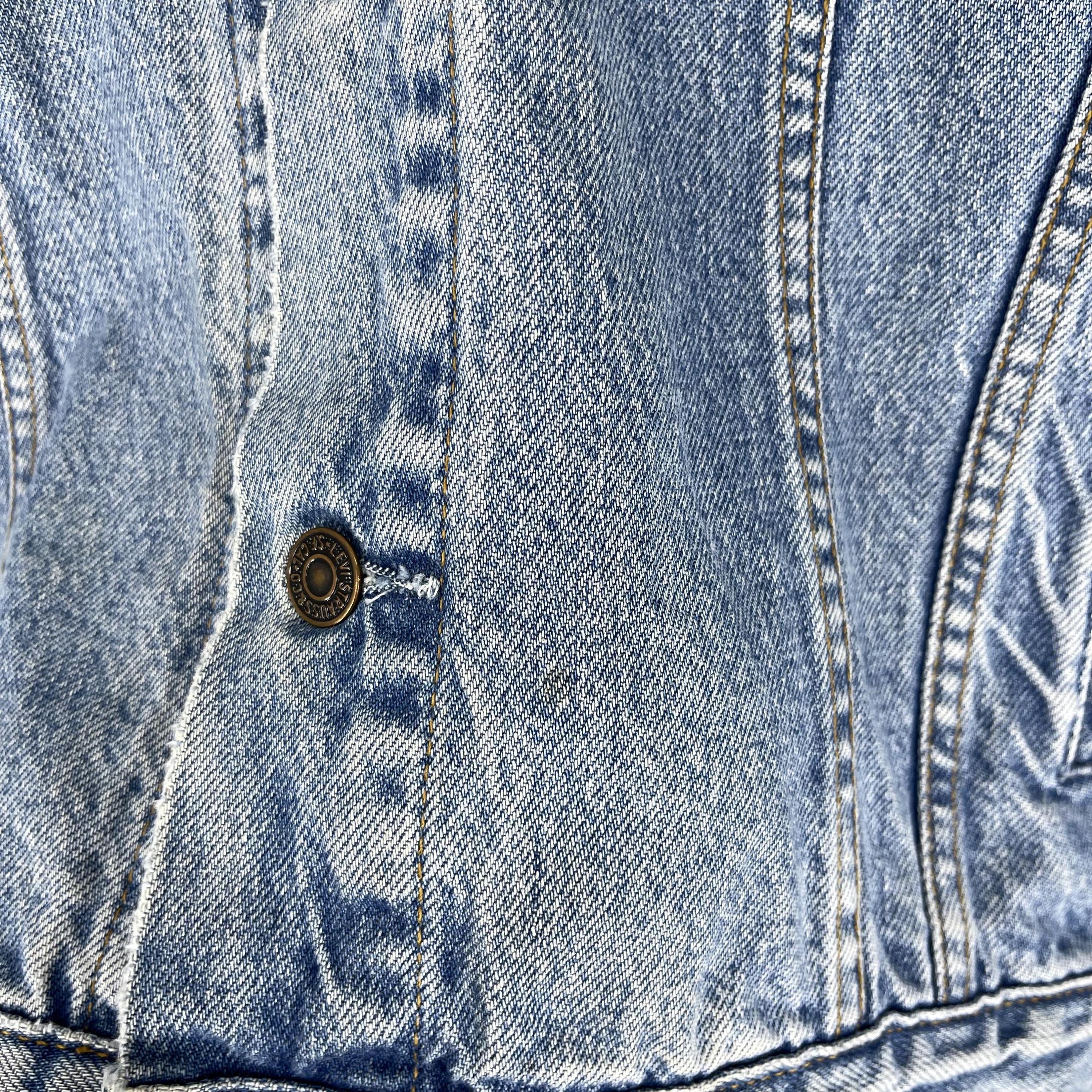 J*n様 90s levi's 70503 denim jacket M vin Vintage 90'S Levi's 70503 denim jacket G-jacket men's XXL