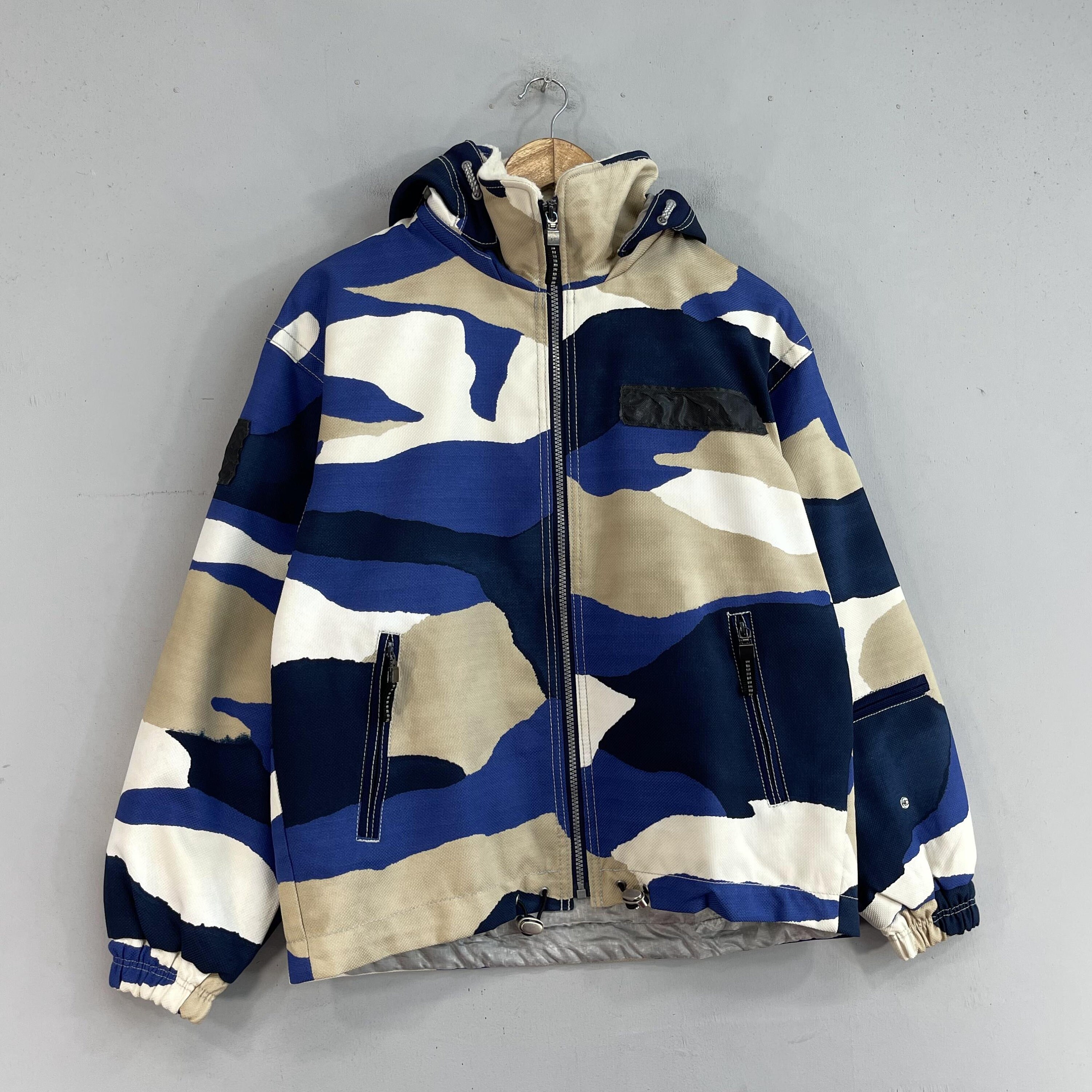 GOLDWIN Camouflage Ski Jacket Small Vintage 90's Goldwin